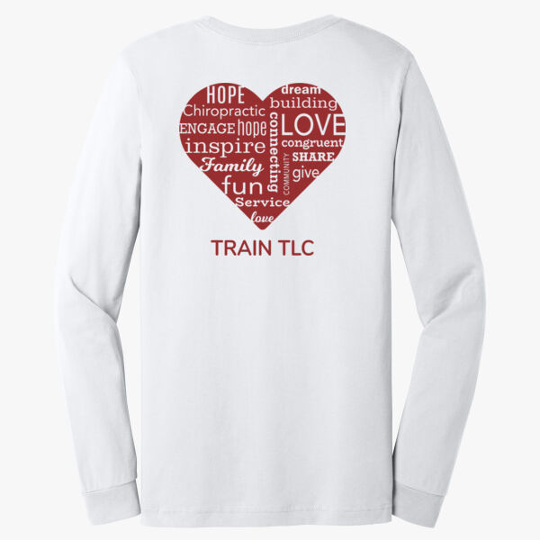 Unisex Jersey Long Sleeve Tee - Heart Thumbnail
