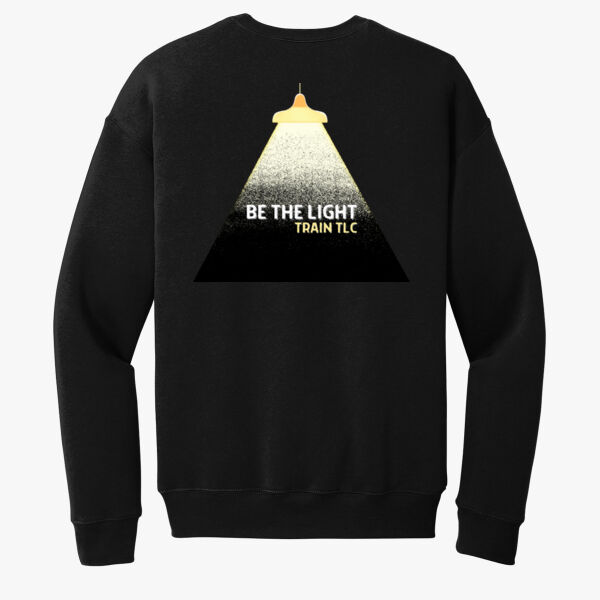 Unisex Sponge Fleece Drop Shoulder Sweatshirt - Be The Light Thumbnail